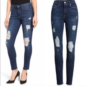 Good American Distressed Jeans